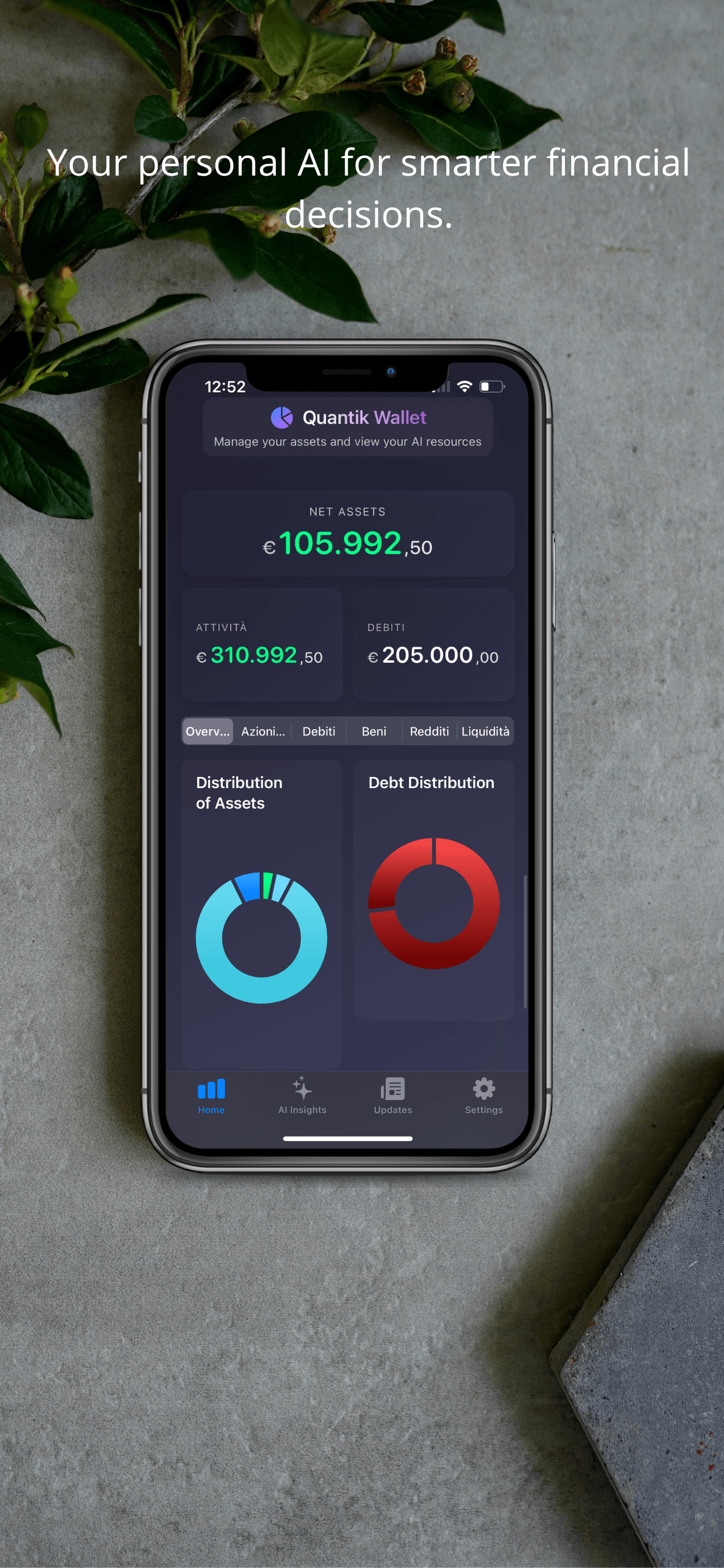Quantik Dashboard Preview